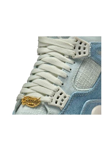 Jordan 4 Tex Denim worn blue